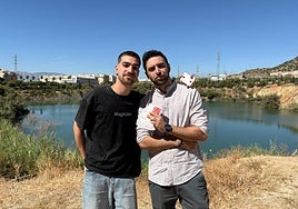 Dany Coins y Sebas Pelegrina, durante la entrevista.