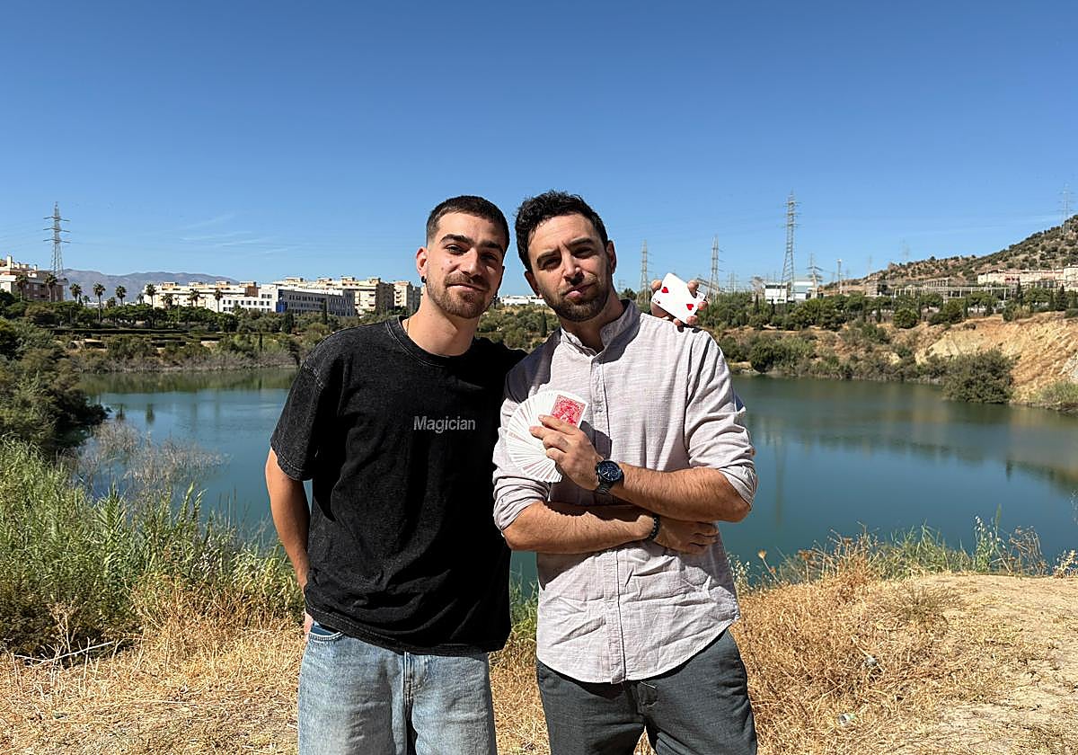 Dany Coins y Sebas Pelegrina, durante la entrevista.