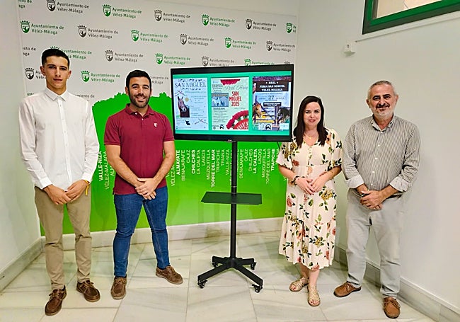 Acto de presentación de la feria ganadera de Vélez-Málaga.