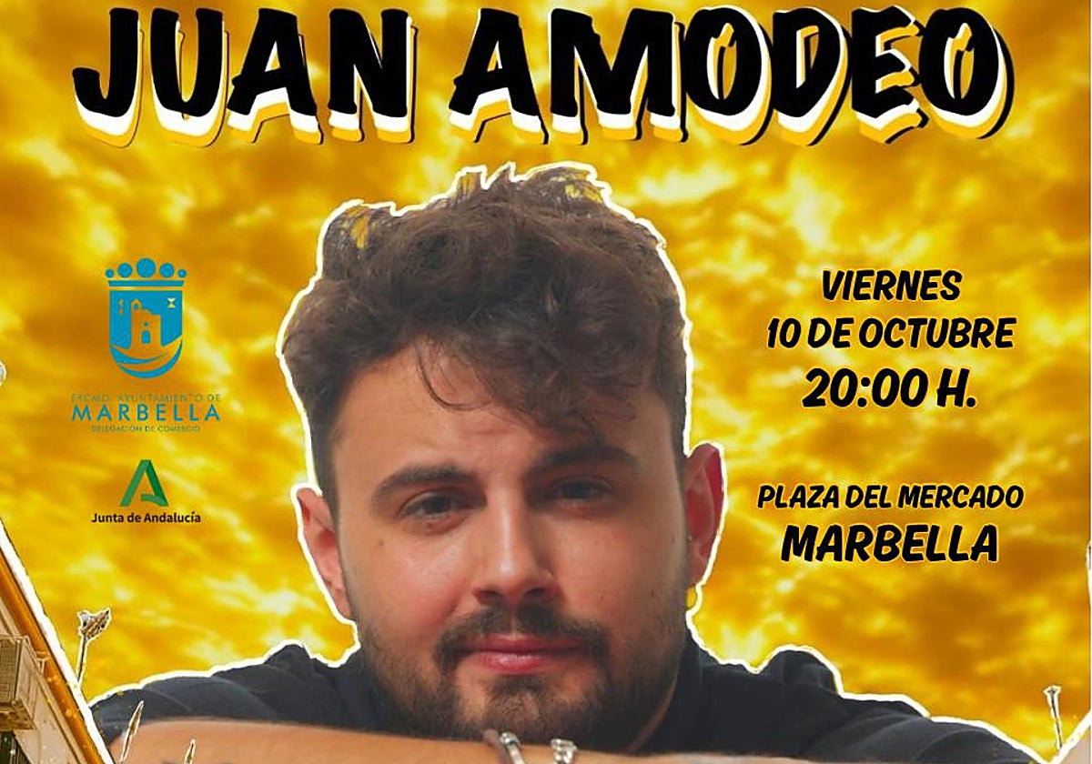 Cartel del espectáculo del conocido humorista sevillano.