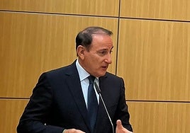 El presidente de la CEA, Javier González de Lara.