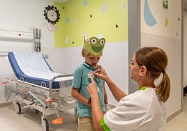 Área de Urgencias Pediátricas en Hospiten Estepona.