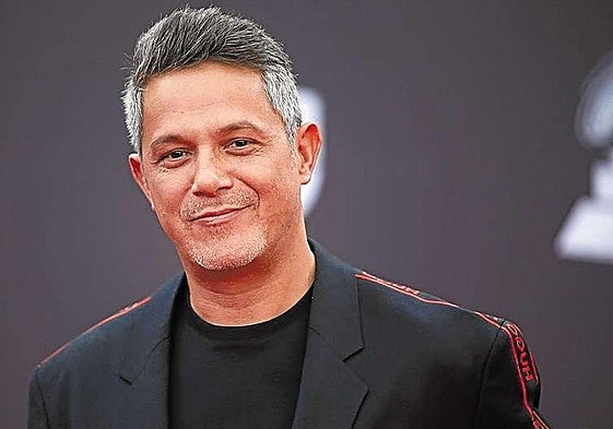 El cantante Alejandro Sanz.