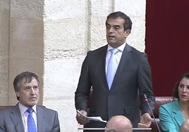 Antonio Sevilla, durante su intervención.