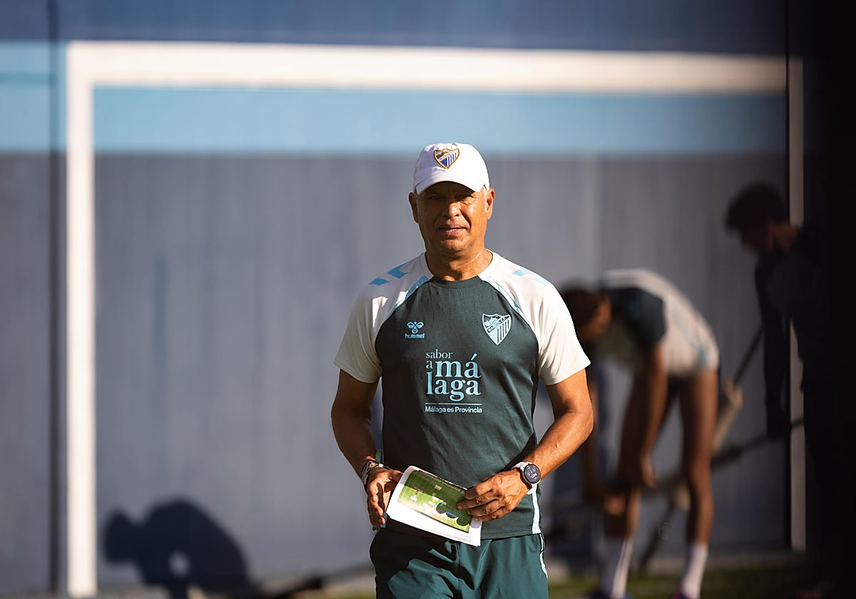 Sergio Pellicer, durante un entrenamiento reciente.