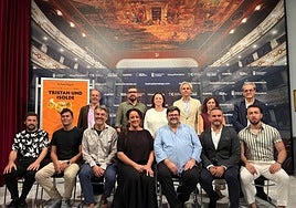 Foto de familia del equipo de 'Tristan und Isolde'.