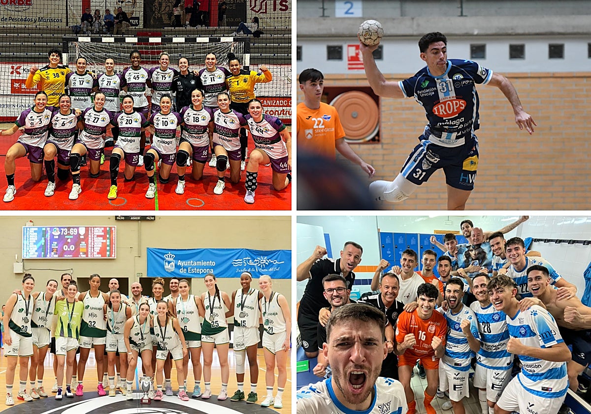 Polideportivo malagueño: Mayoría de triunfos este fin de semana