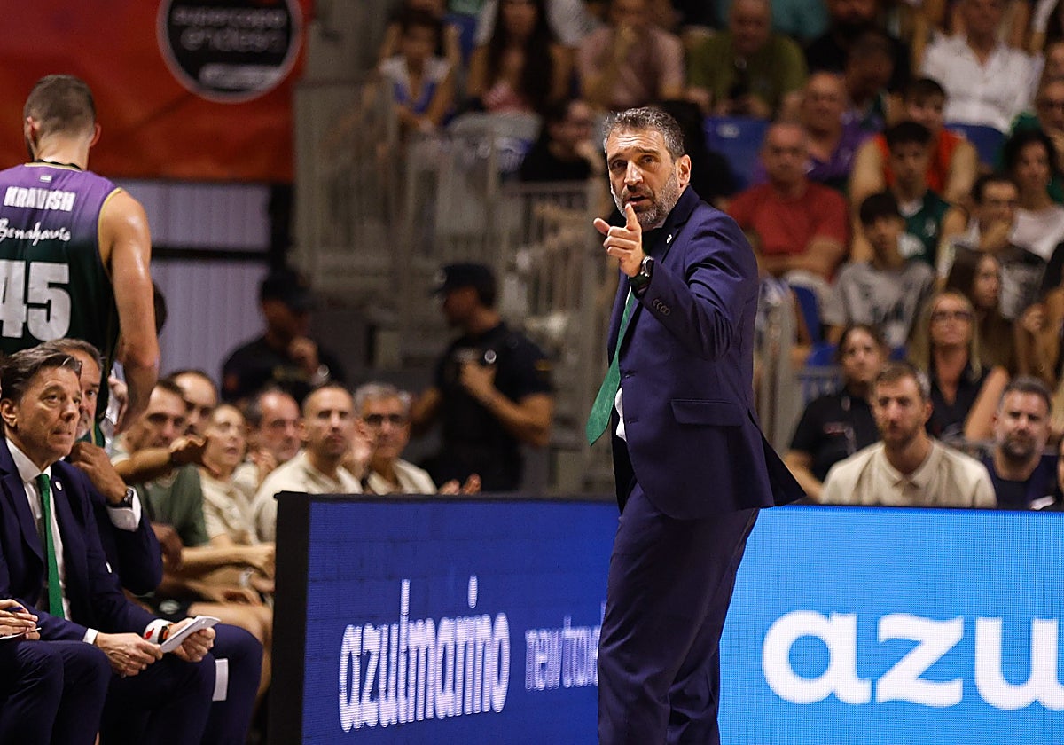 Ibon Navarro, en la semifinal ante el Valencia.