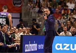 Ibon Navarro, en la semifinal ante el Valencia.