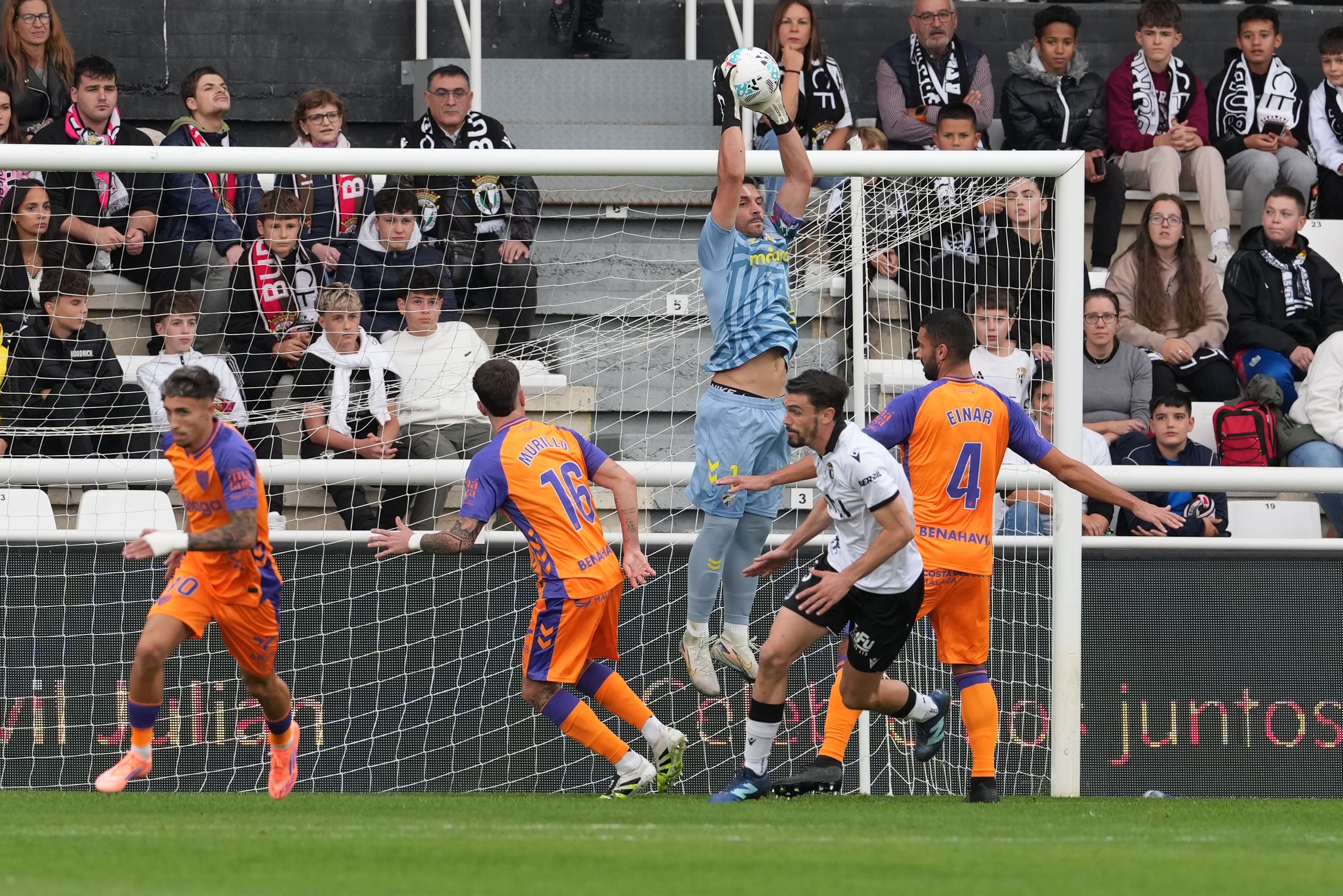 Las mejores imágenes del Burgos-Málaga