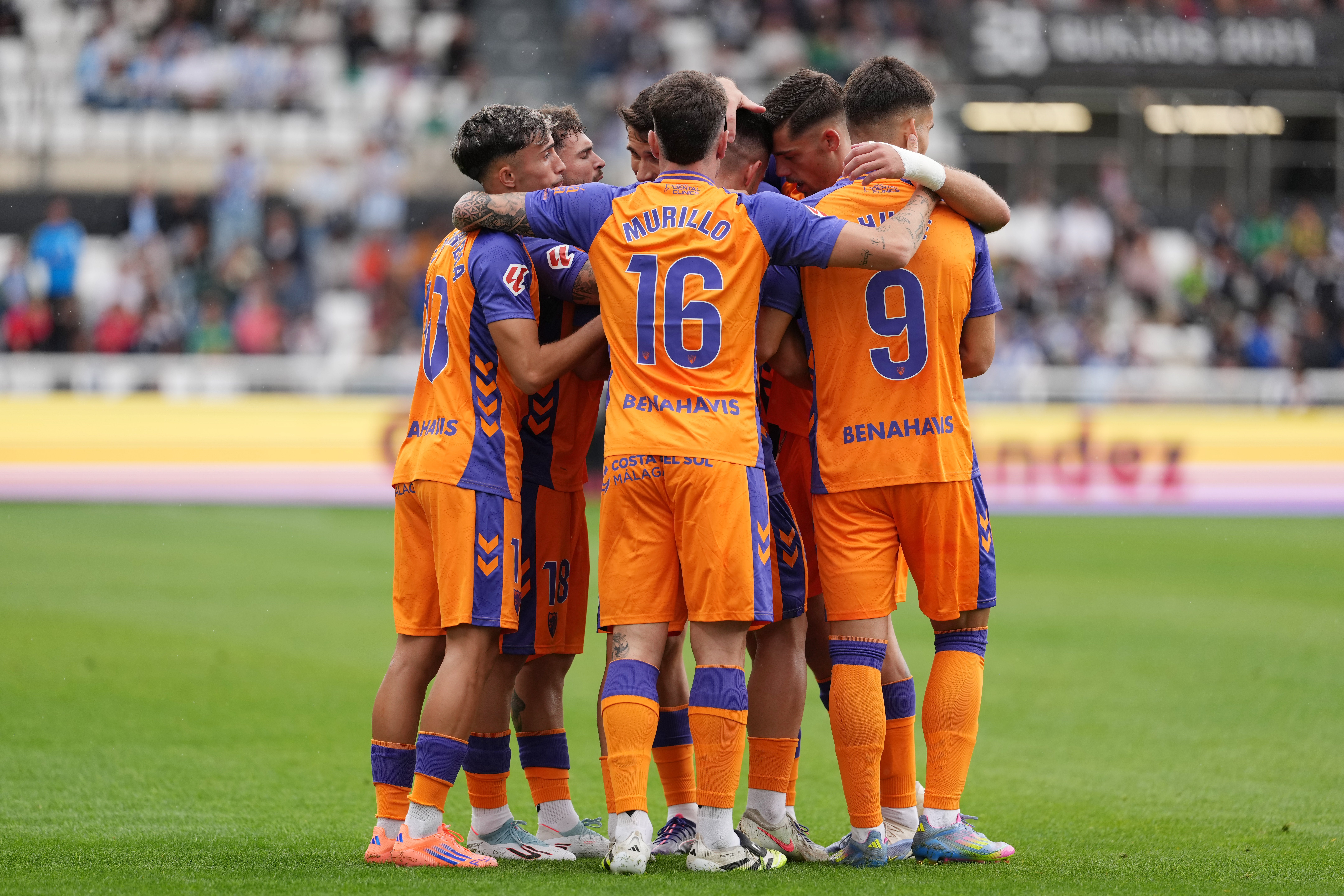 Las mejores imágenes del Burgos-Málaga