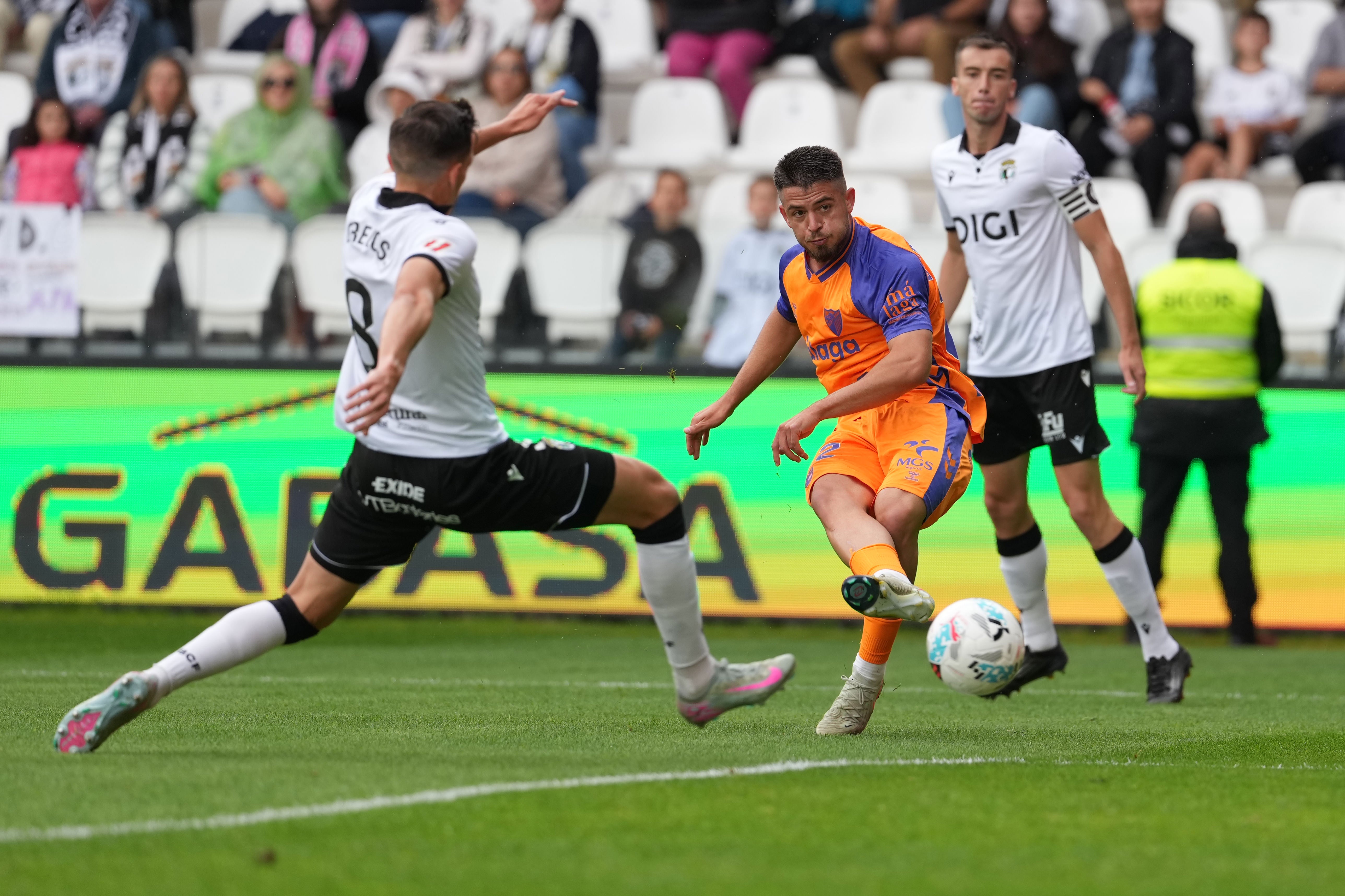 Las mejores imágenes del Burgos-Málaga