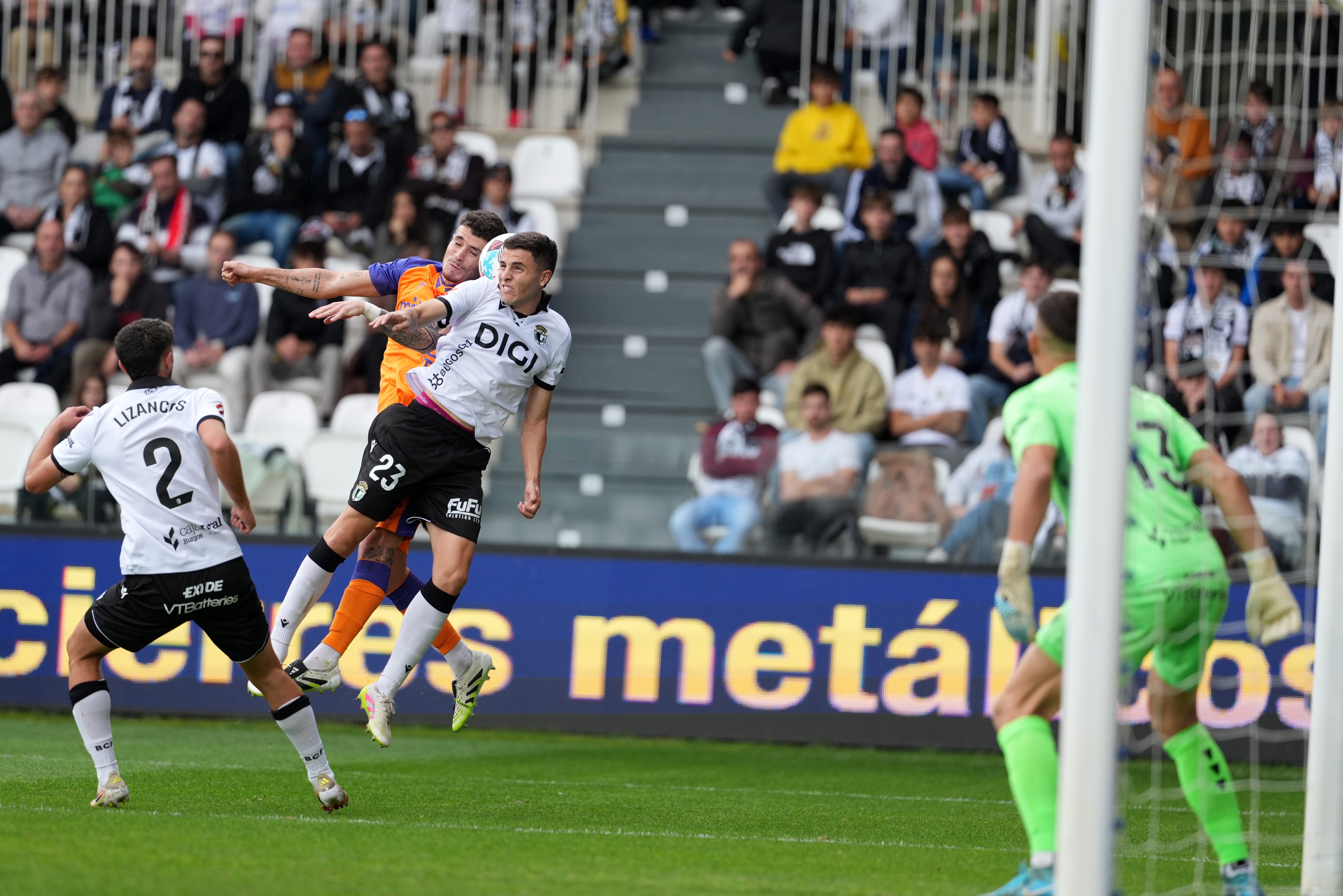 Las mejores imágenes del Burgos-Málaga