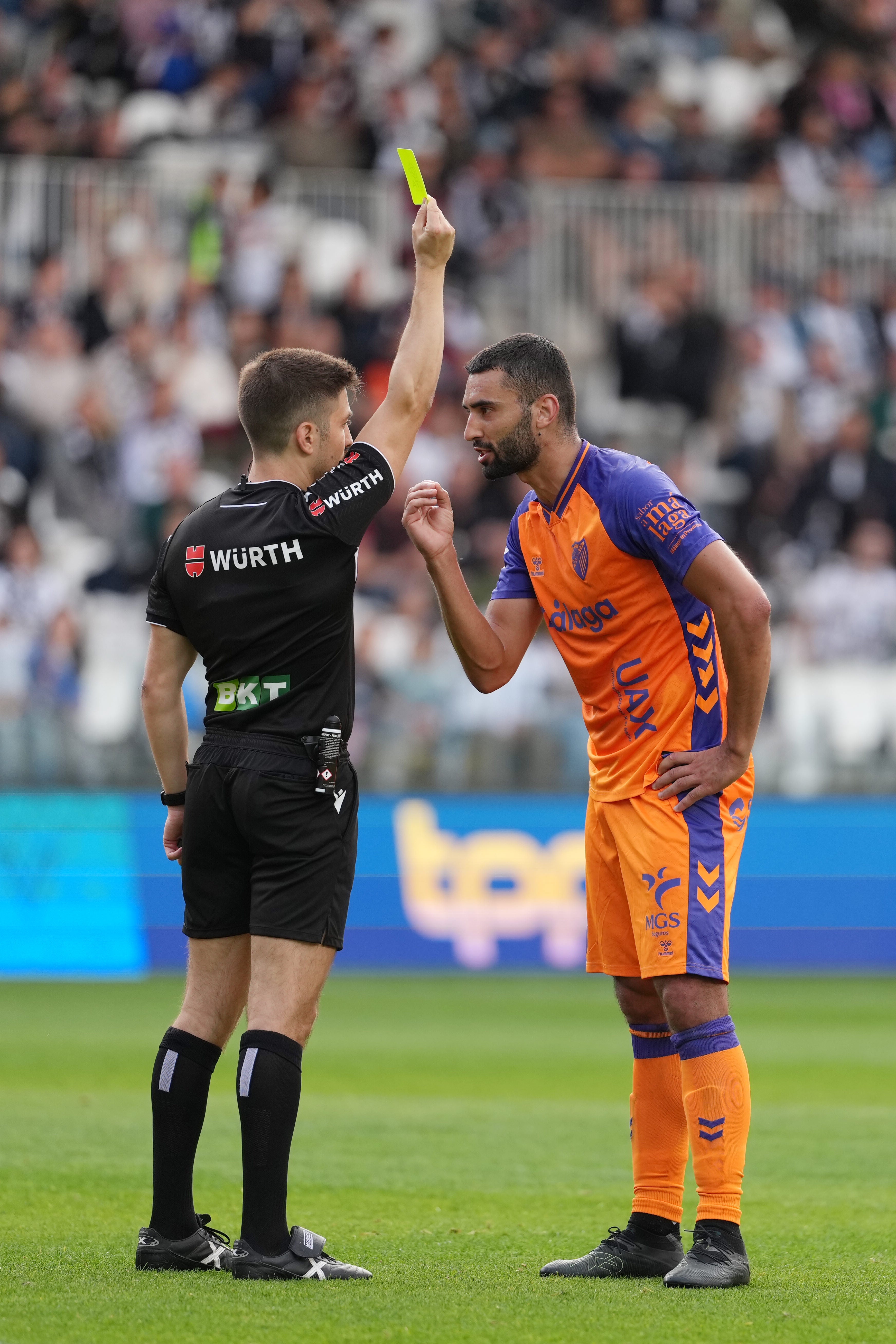 Las mejores imágenes del Burgos-Málaga