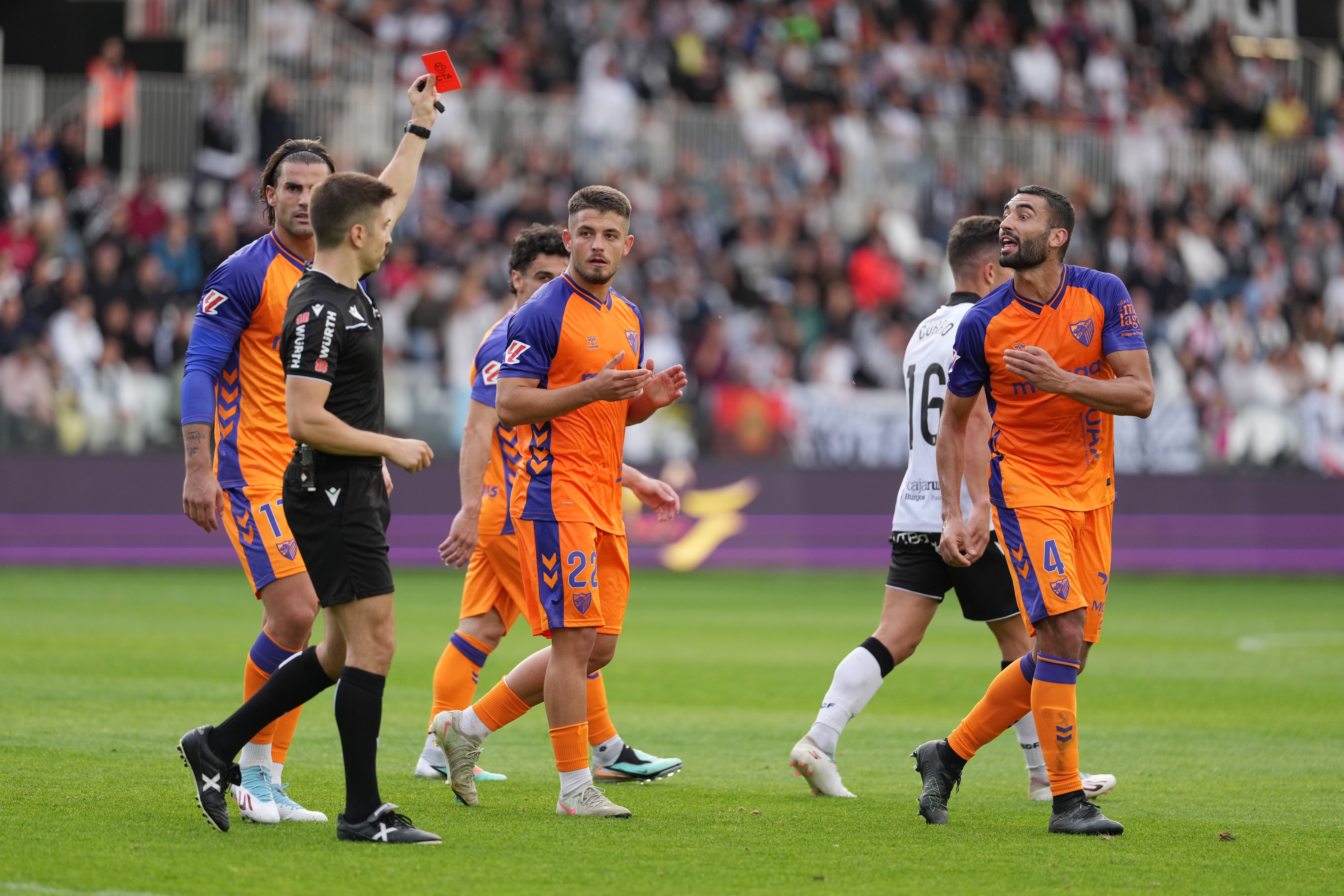 Las mejores imágenes del Burgos-Málaga