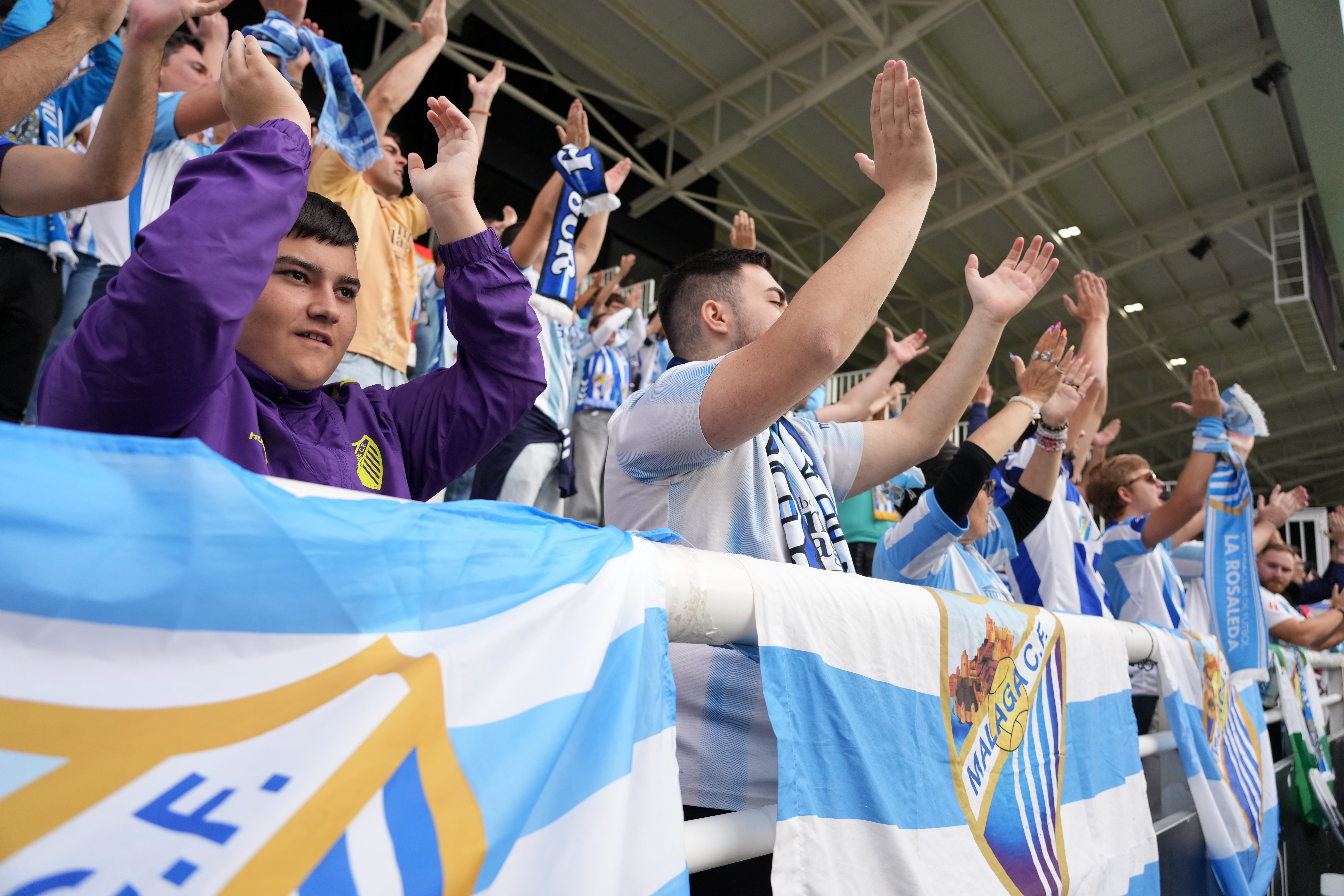 Las mejores imágenes del Burgos-Málaga