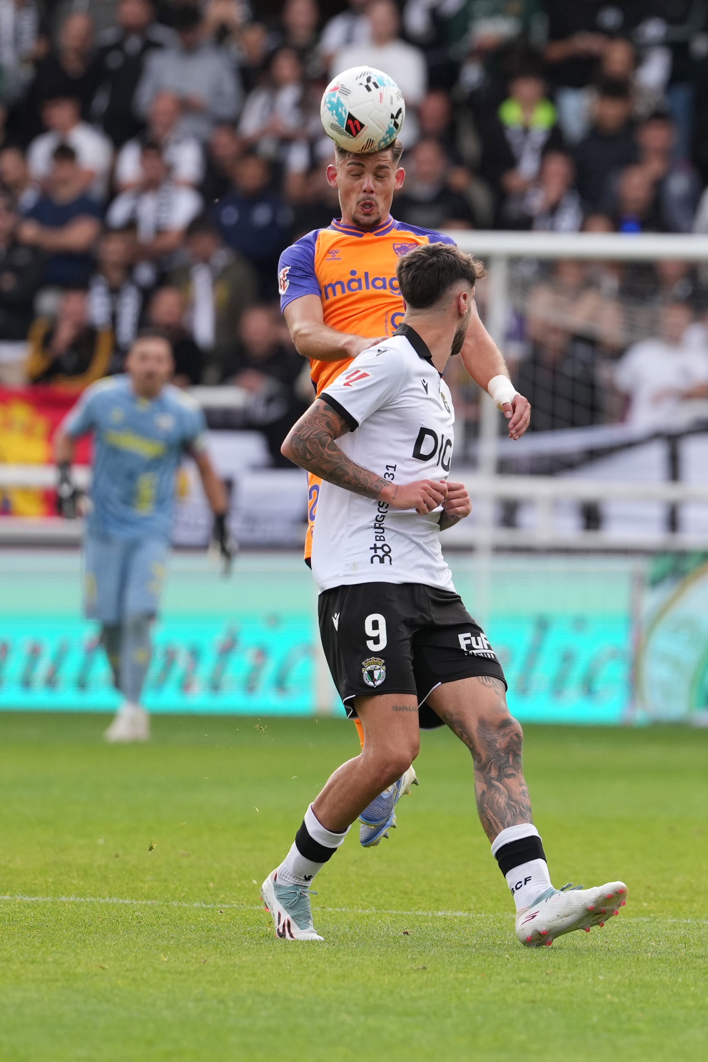 Las mejores imágenes del Burgos-Málaga