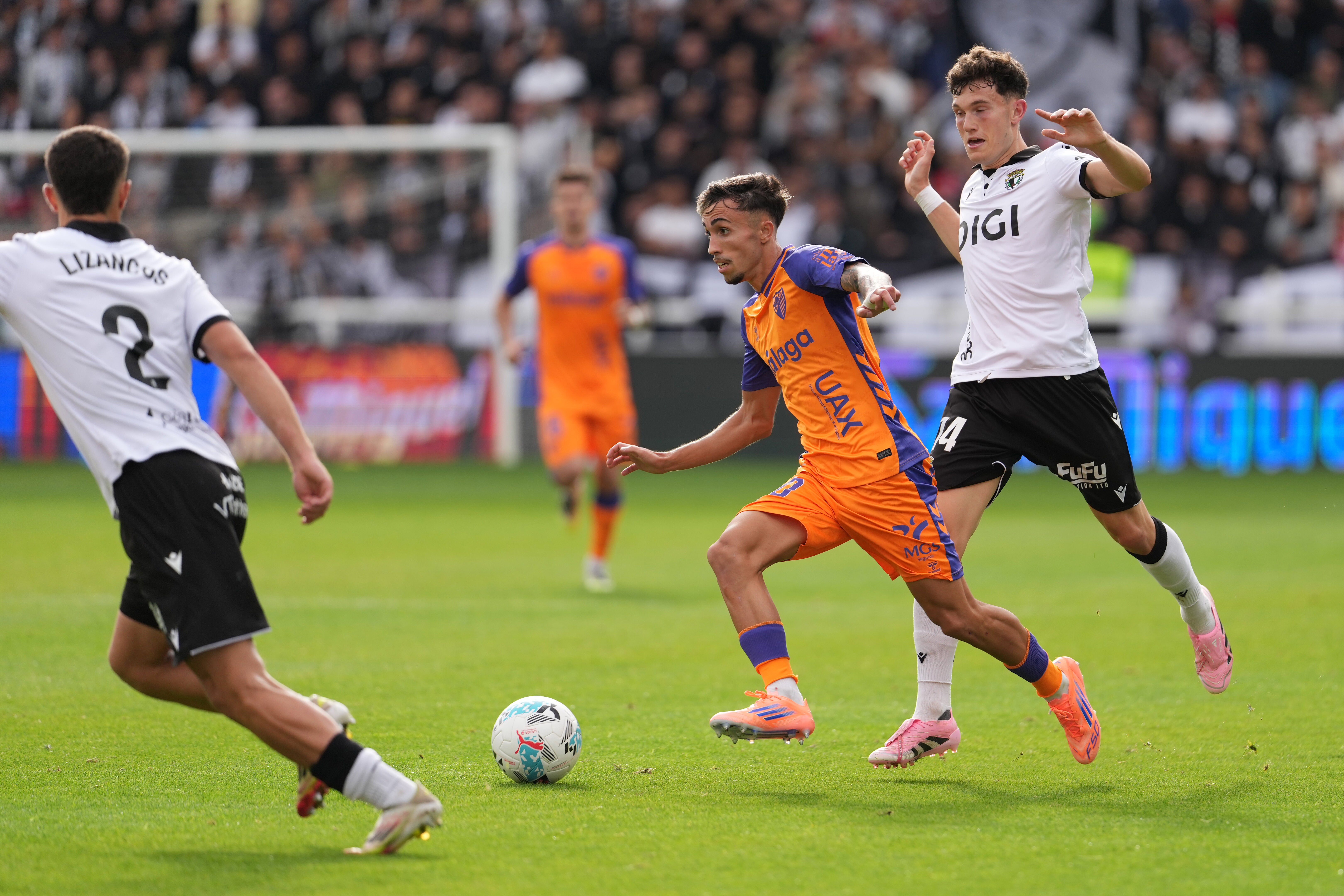 Las mejores imágenes del Burgos-Málaga