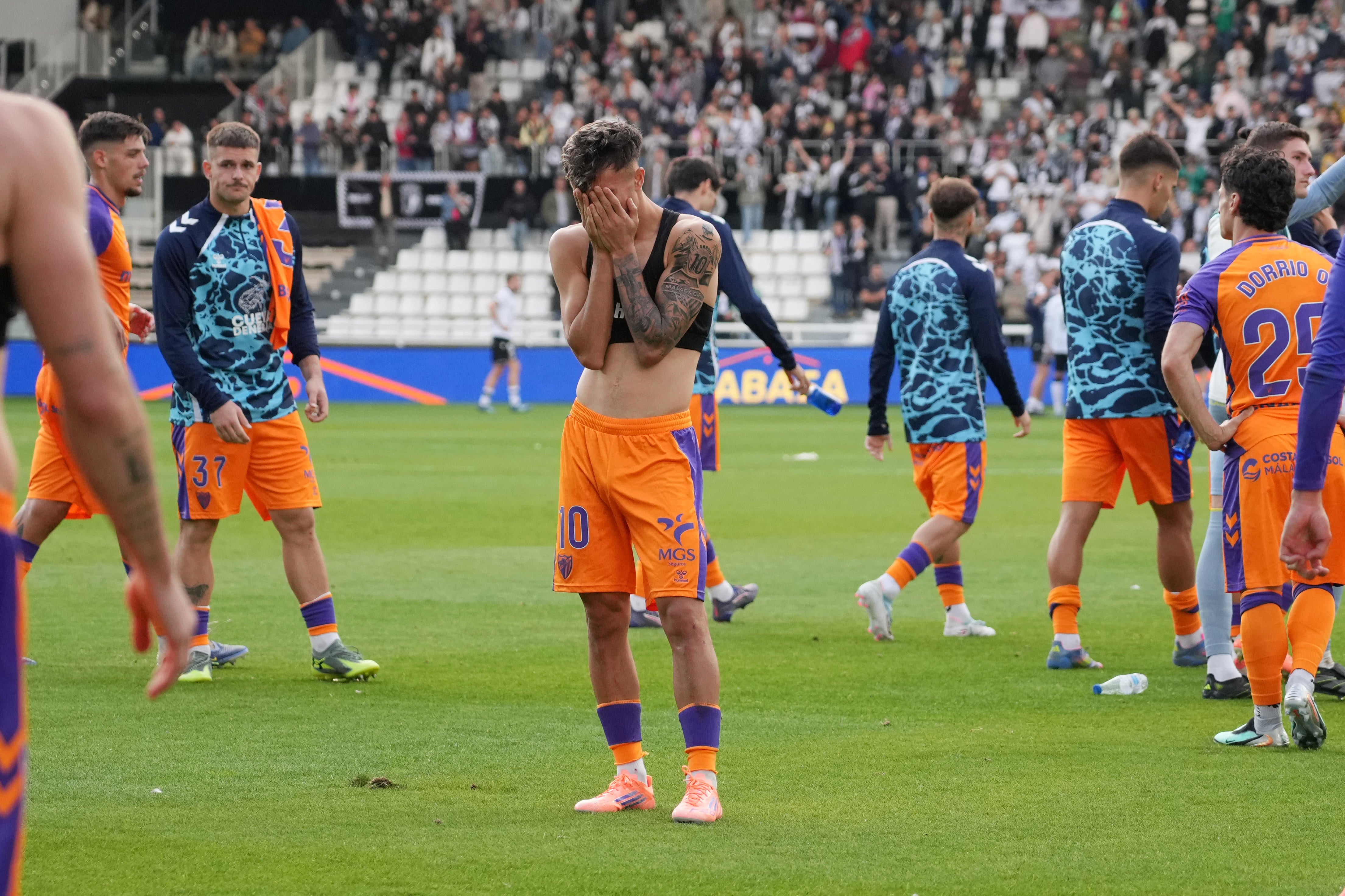 Las mejores imágenes del Burgos-Málaga