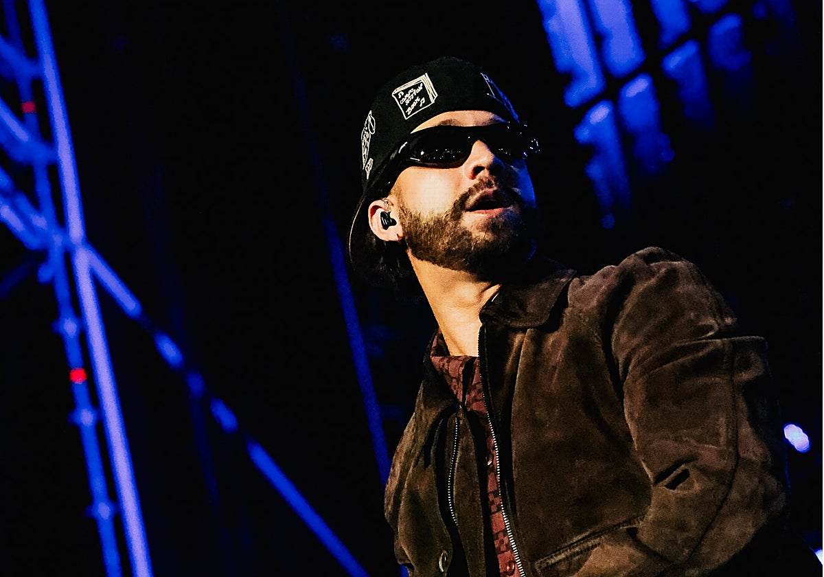 Mora, este sábado, sobre el escenario de Marenostrum.