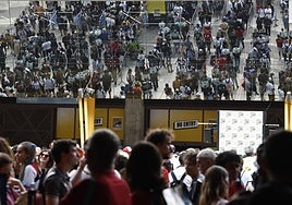 Afluencia de visitantes al San Diego Comic-Con Málaga.