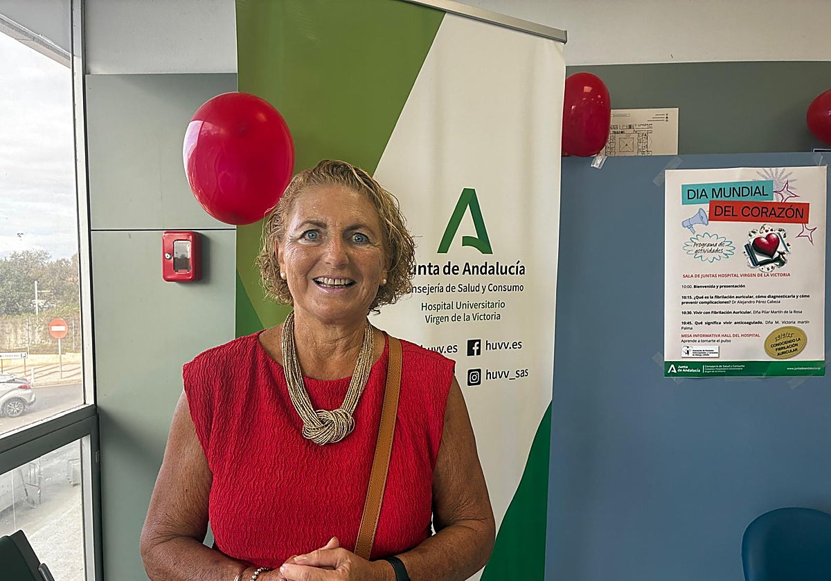 Inmaculada Román, paciente con patologías cardiacas, asegura llevar una vida feliz y normal.