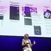 Ana Pérez, durante su ponencia en Sun&Tech.