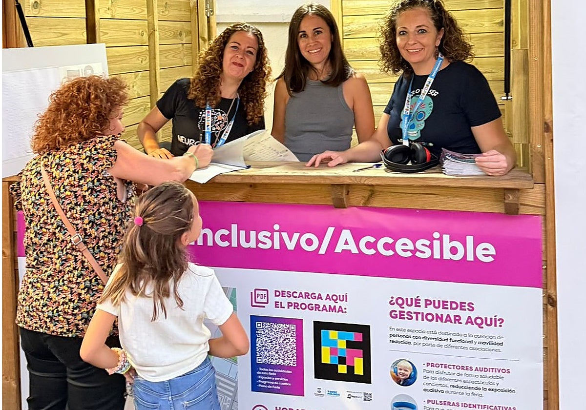 Uno de los puntos inclusivos de la feria torremolinense.