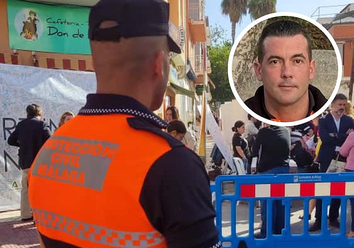 Imágenes de Juan Antonio Canis compartidas por Protección Civil Málaga.