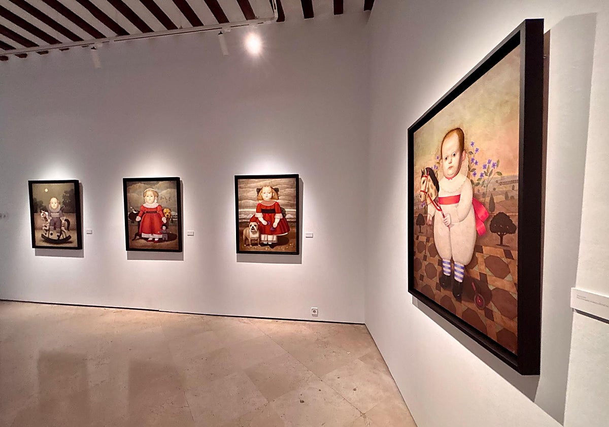 Imagen principal - Juan Béjar cumple 79 años en la Económica: «Me queda por hacer mi mejor cuadro»