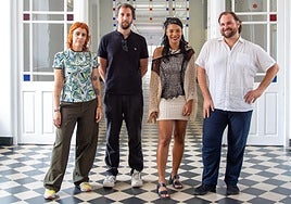 Diana Fonseca, Timsam Harding, Carla Hayes y Omar Janaan.