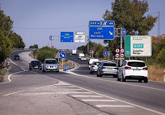 Vista del final de la autovía en la zona de Casapalma, donde arrancará el siguinte tramo.