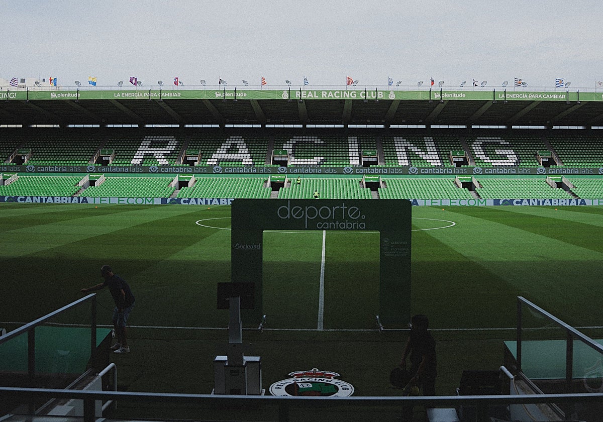 El Sardinero, el estadio del Racing de Santander.