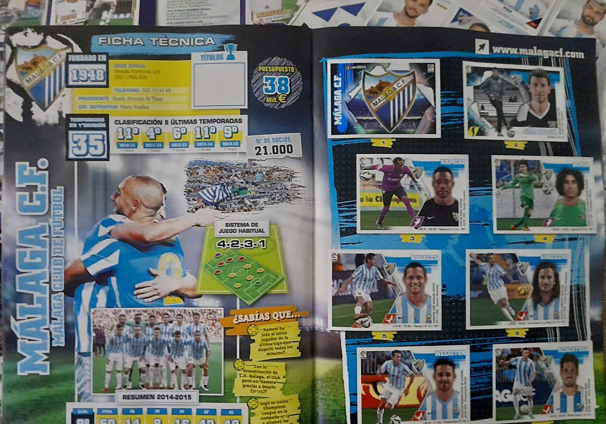 Imagen principal - Furor por el intercambio de cromos en Alhaurín de la Torre