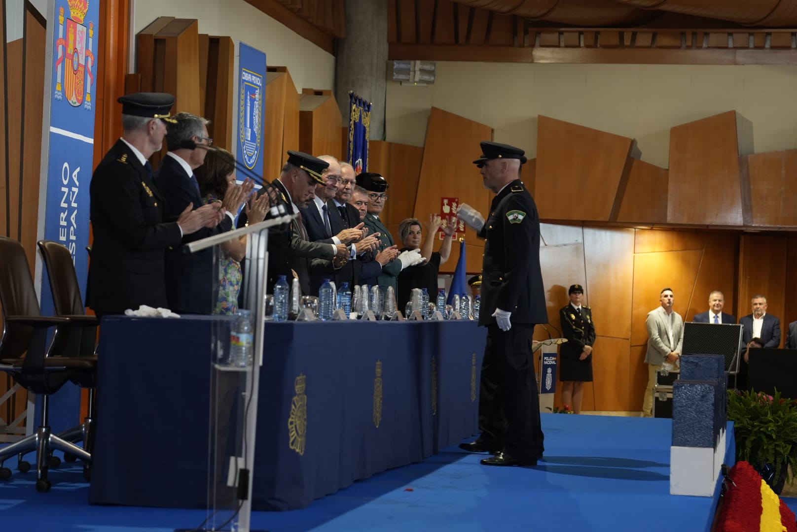 La Policía Nacional celebra en Málaga el día de su patrón