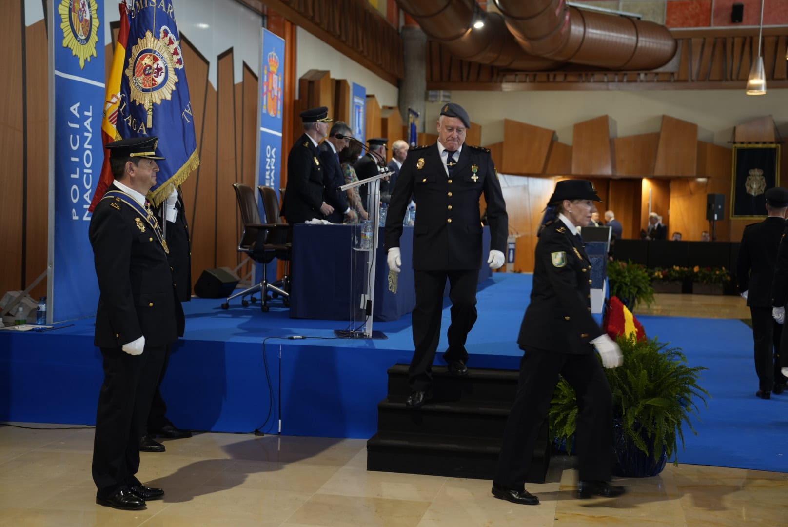 La Policía Nacional celebra en Málaga el día de su patrón