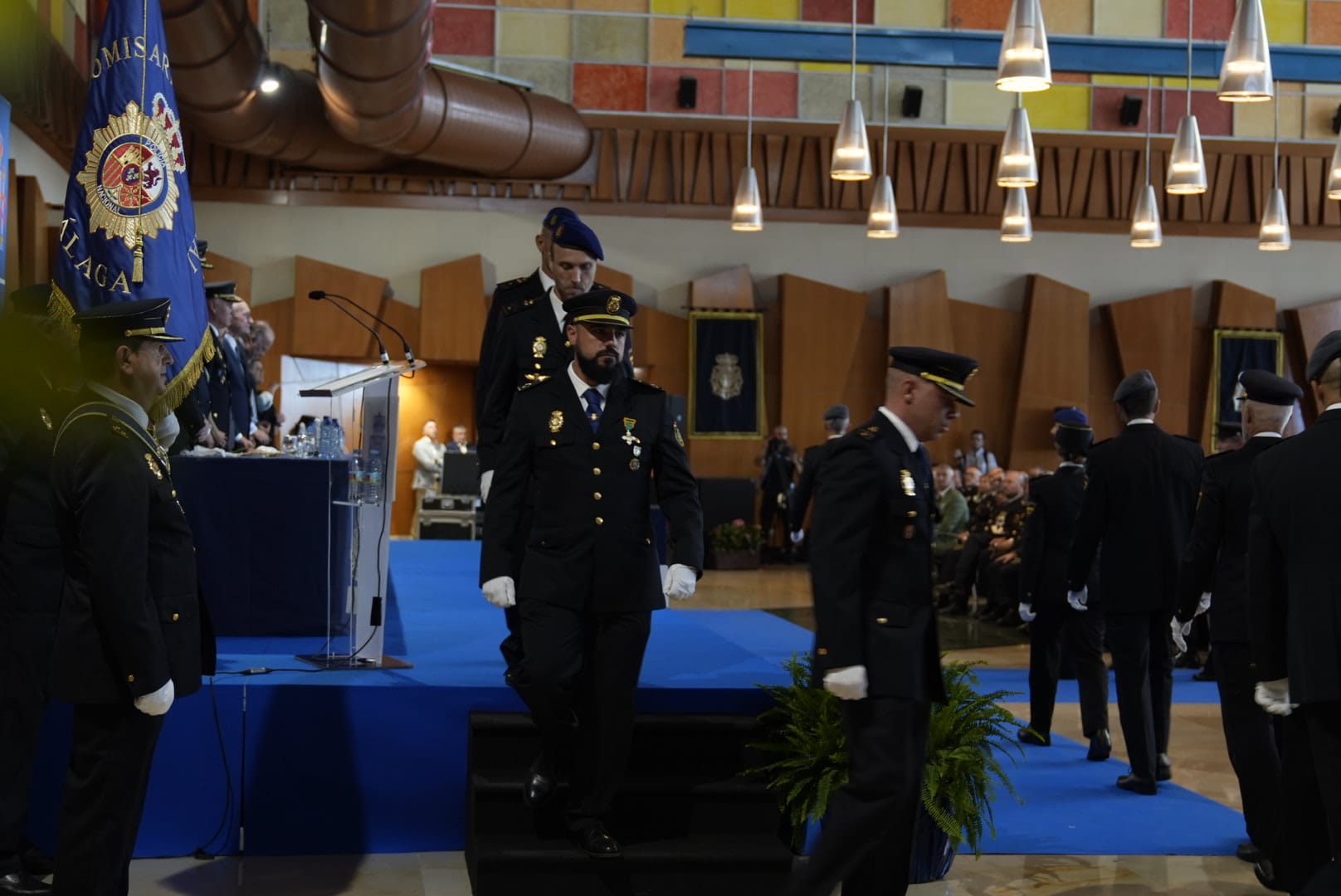 La Policía Nacional celebra en Málaga el día de su patrón