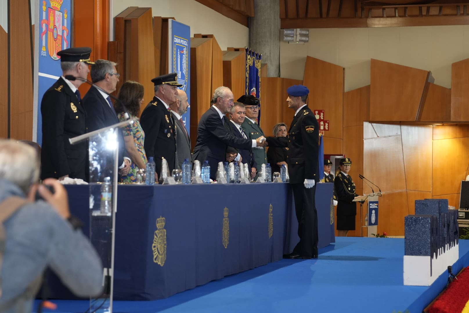 La Policía Nacional celebra en Málaga el día de su patrón