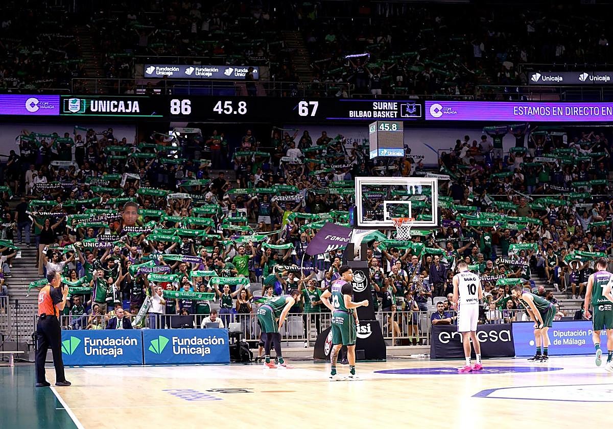 El Unicaja - Surne Bilbao, en imágenes