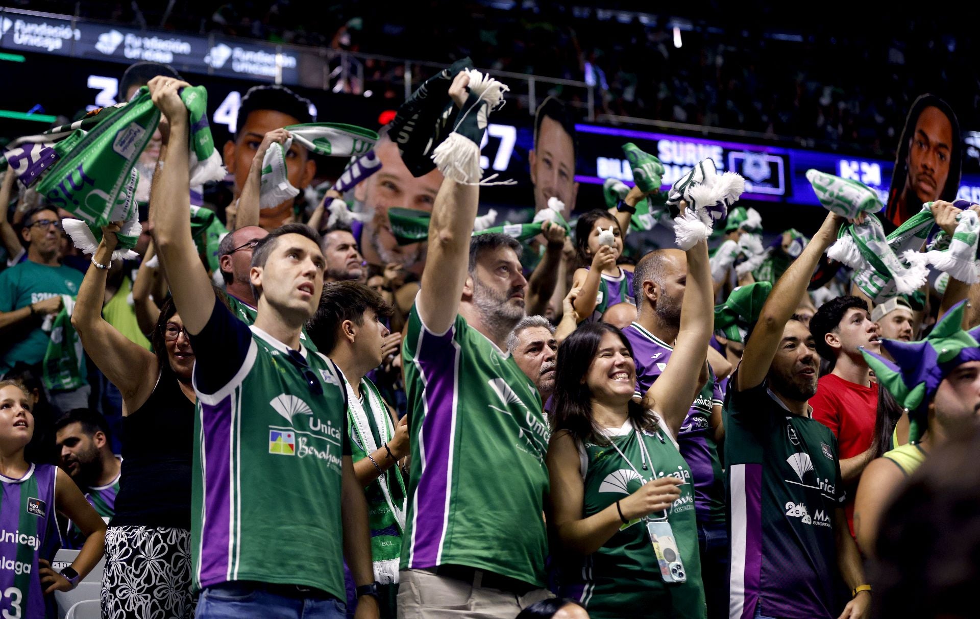 El Unicaja - Surne Bilbao, en imágenes