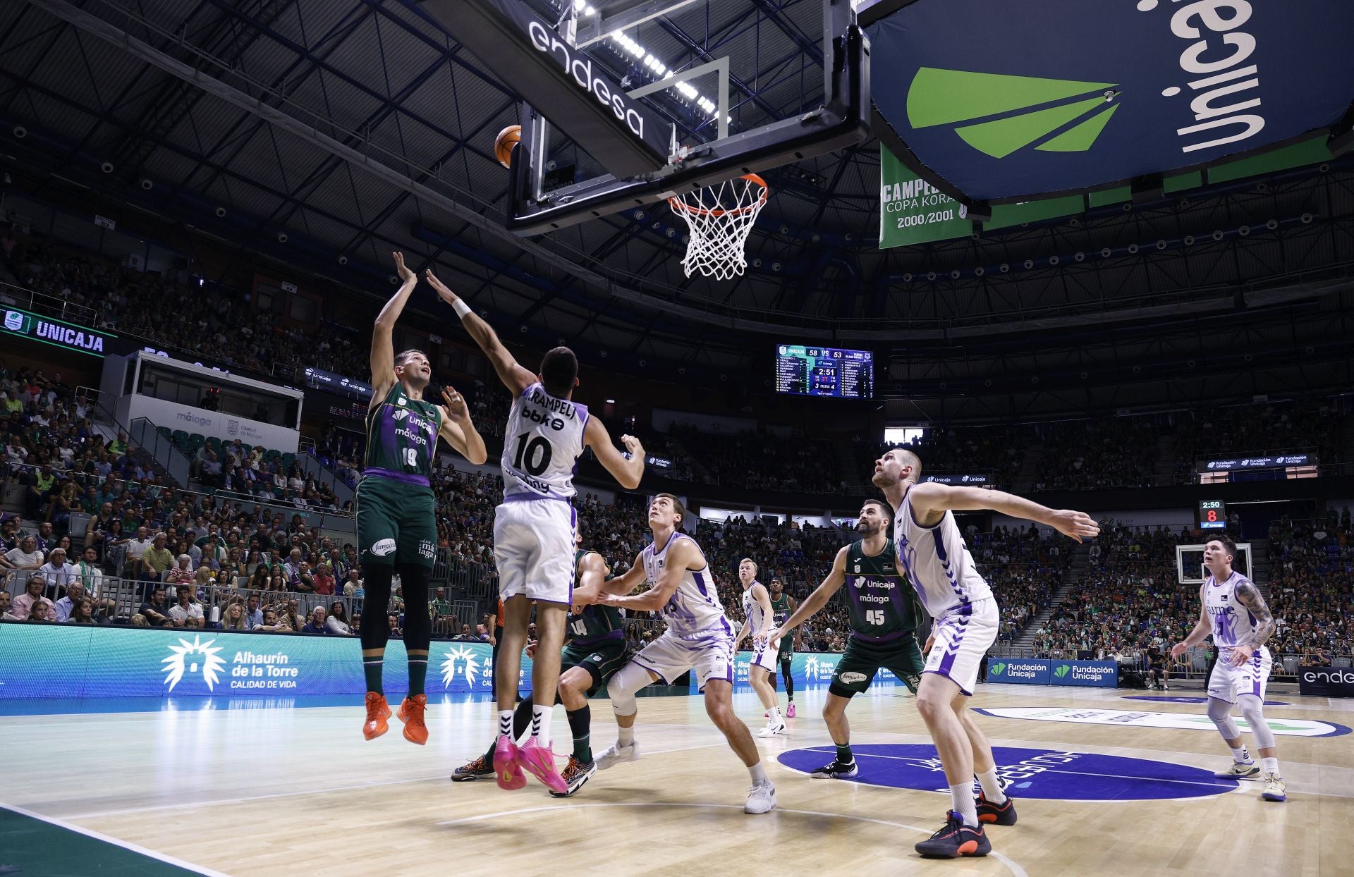 El Unicaja - Surne Bilbao, en imágenes