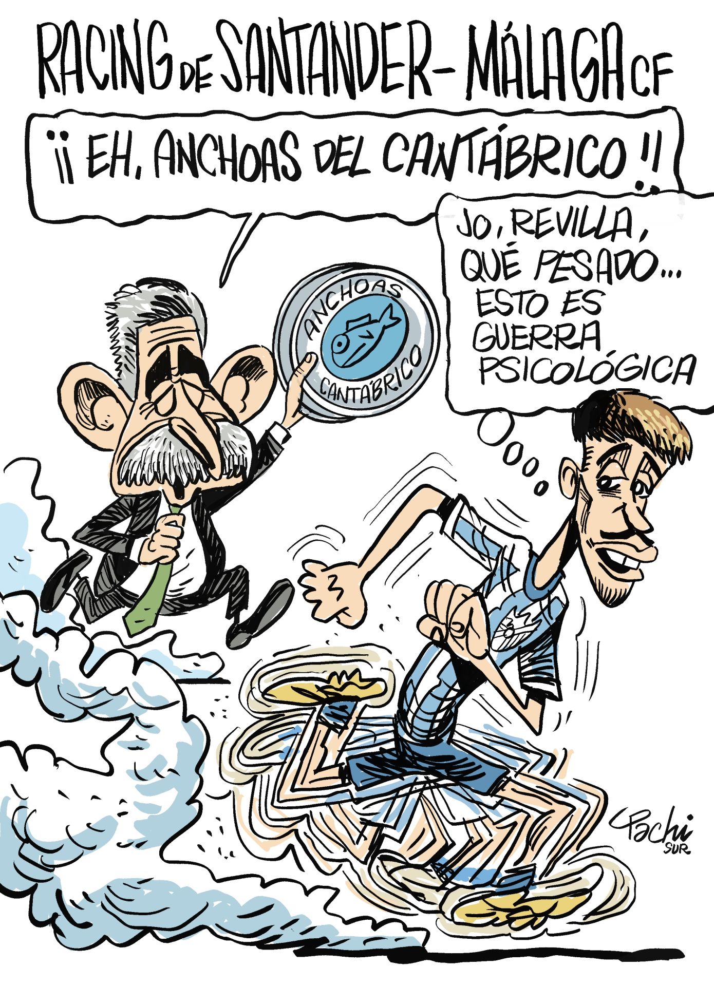 La actualidad deportiva del mes de octubre, en las viñetas de Pachi