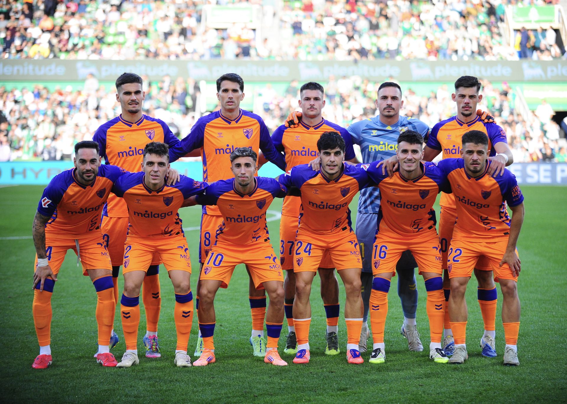 El Racing- Málaga, en imágenes