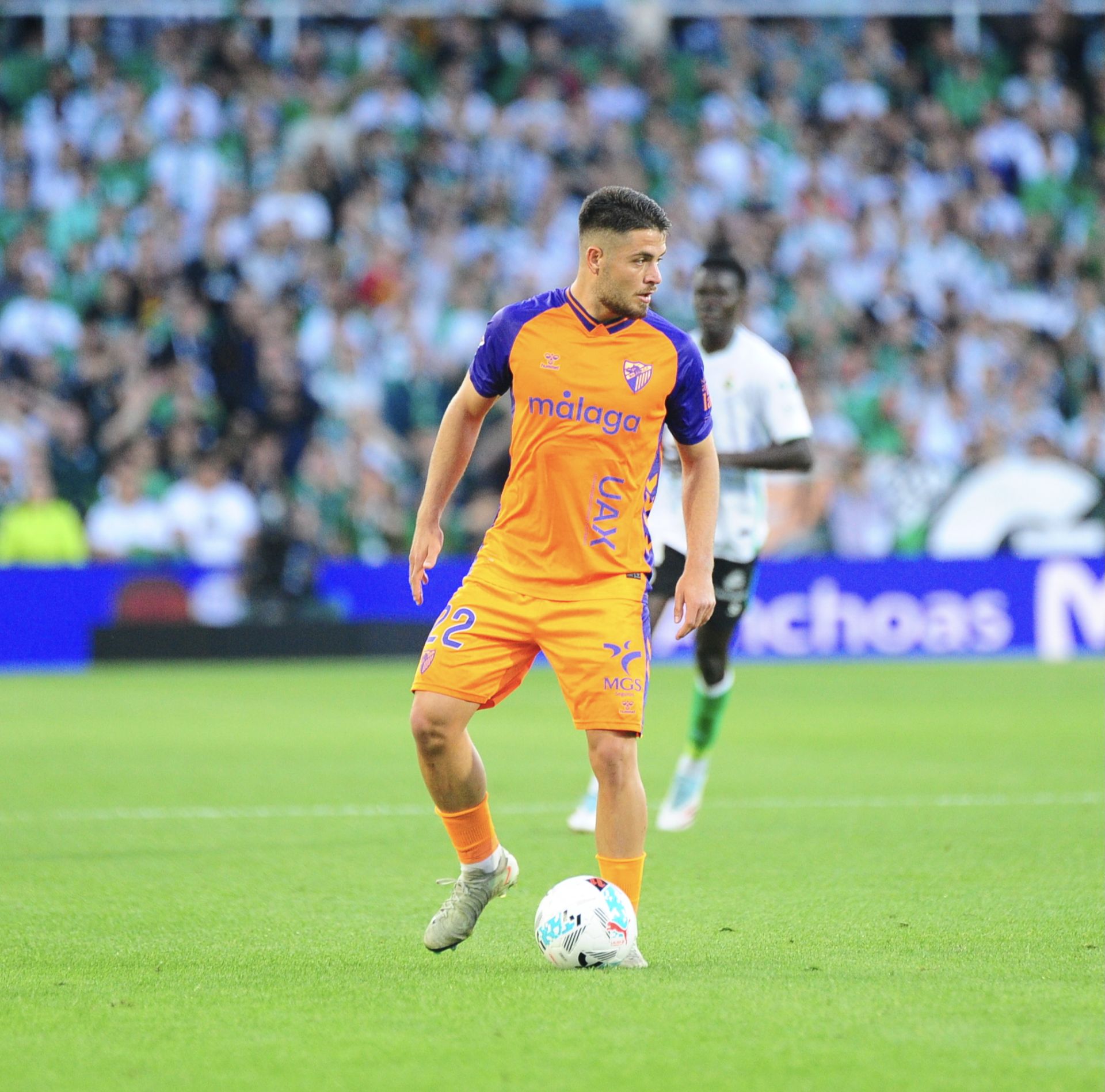 El Racing- Málaga, en imágenes