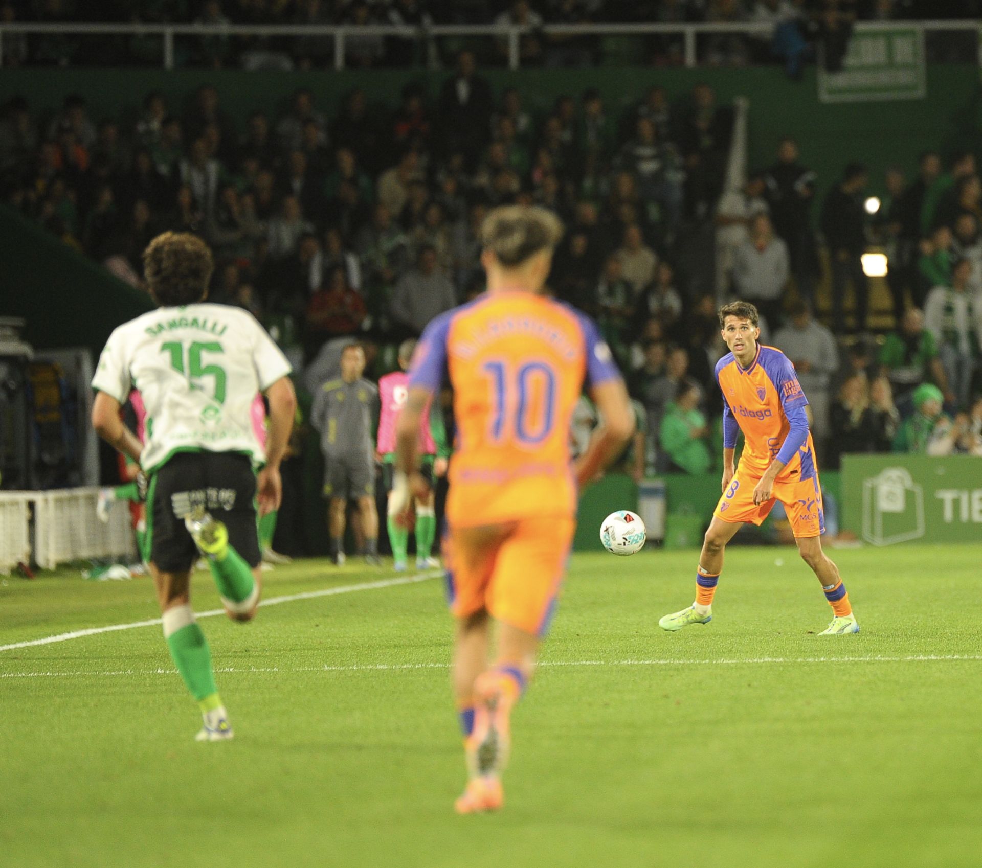 El Racing- Málaga, en imágenes