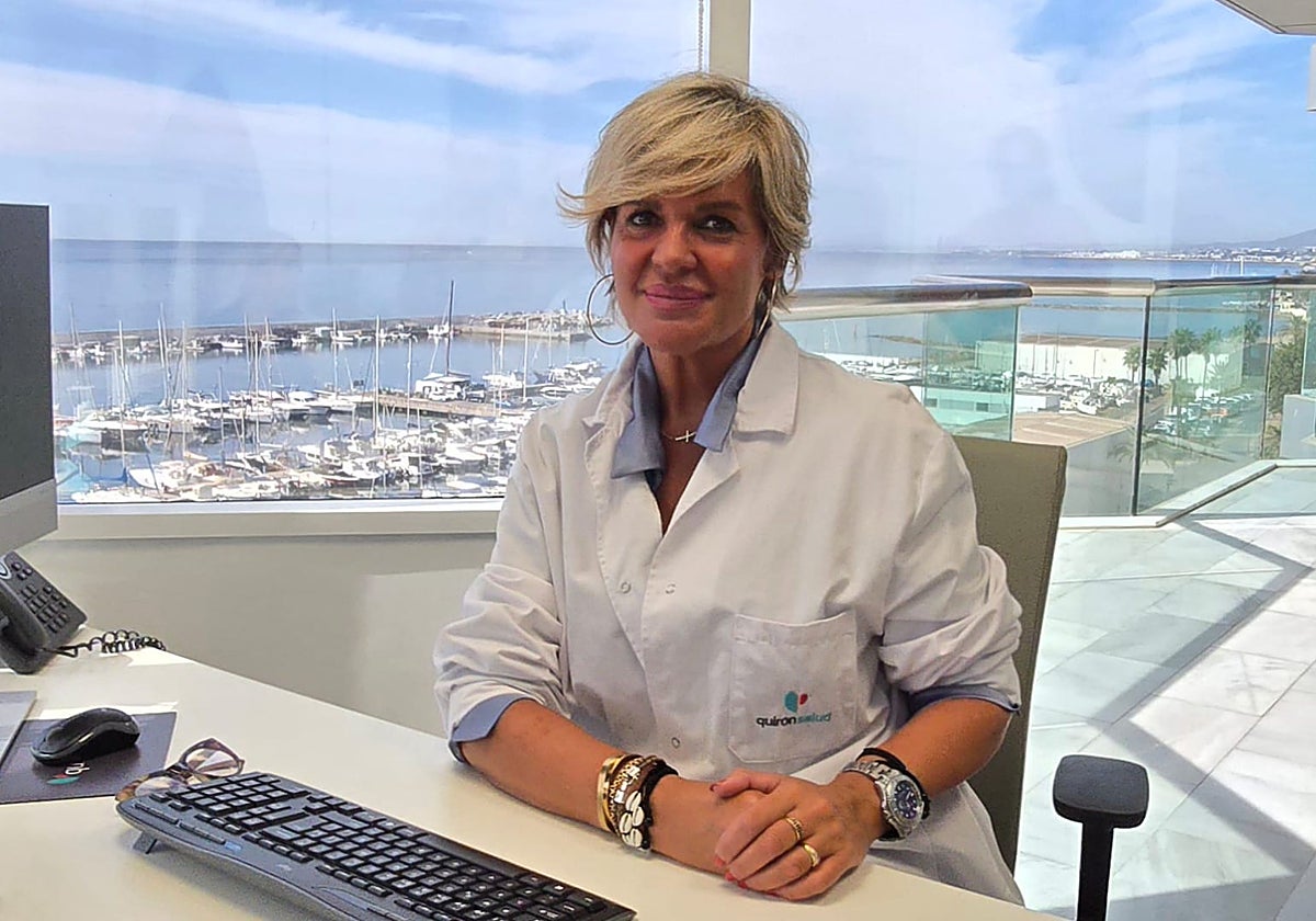La doctora Mayca González, responsable de la nueva Unidad de Microbiota y Longevidad de Quirónsalud Marbella.