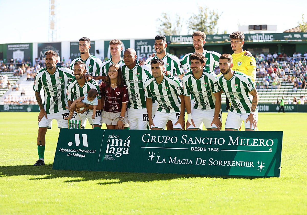 El último once del Antequera en Liga.