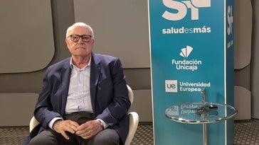 Ángel Cilveti, en un momento de la entrevista