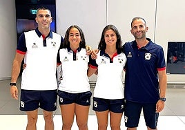 Amplia presencia malagueña en el Europeo de remo de Turquía