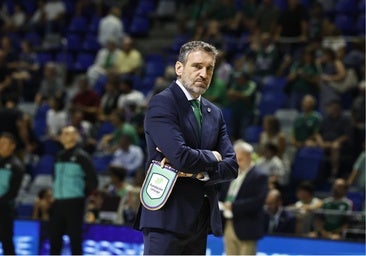 Ibon Navarro, exigente: «Sería difícil que dijera que me gusta el equipo»